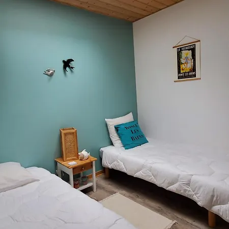 Jolie Maison En Bois A 600m De La Des Vergnes Feriehus Meschers-sur-Gironde